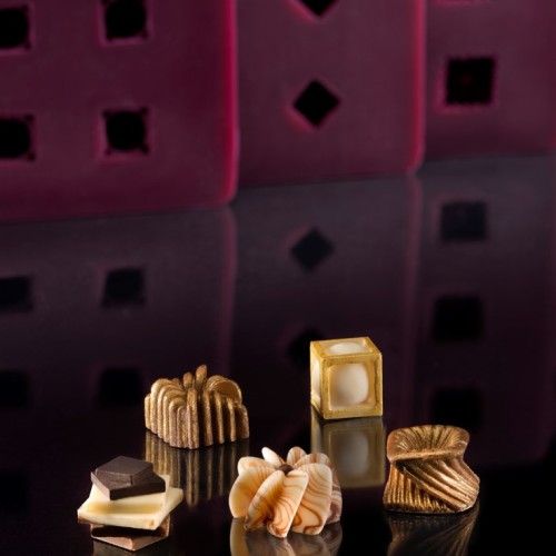 Moules 3D pour chocolats et pralines Ligne Signorina Fantasia