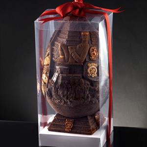 Moule Œuf en chocolat Œuf Maya taille grande LINEAGUSCIO