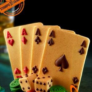 Poker d'Aces 3D moule