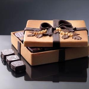 moule à chocolat Boîte carrée de Noël