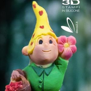 Moule Elf Timothy avec une Fleur