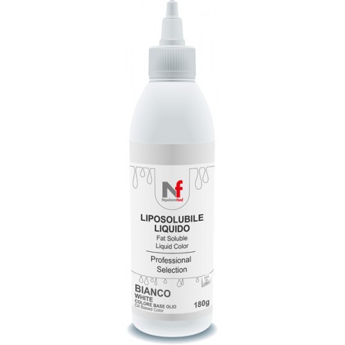 BLANC Colorant liquide liposoluble pour chocolat