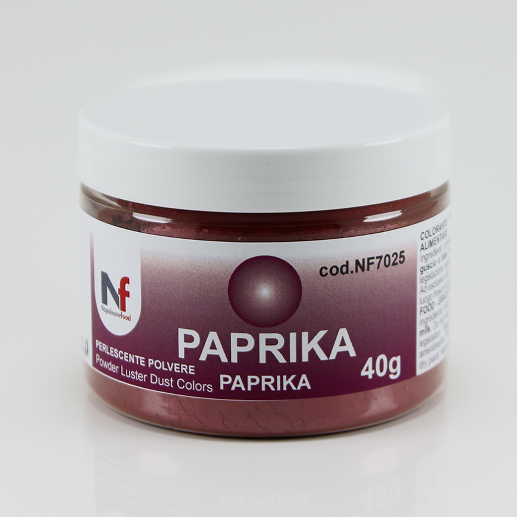 PAPRIKA Colorant perlé comestible 40 g.