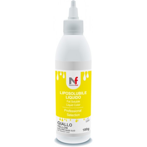 JAUNE Colorant liquide liposoluble pour chocolat