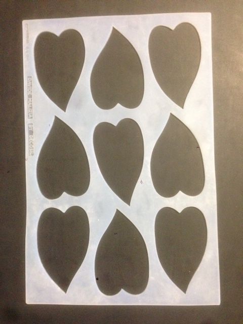 Moules en forme de feuille de silicone