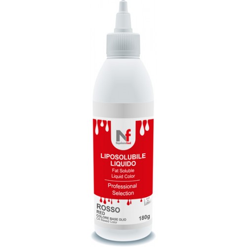 ROUGE Colorant liquide liposoluble pour chocolat