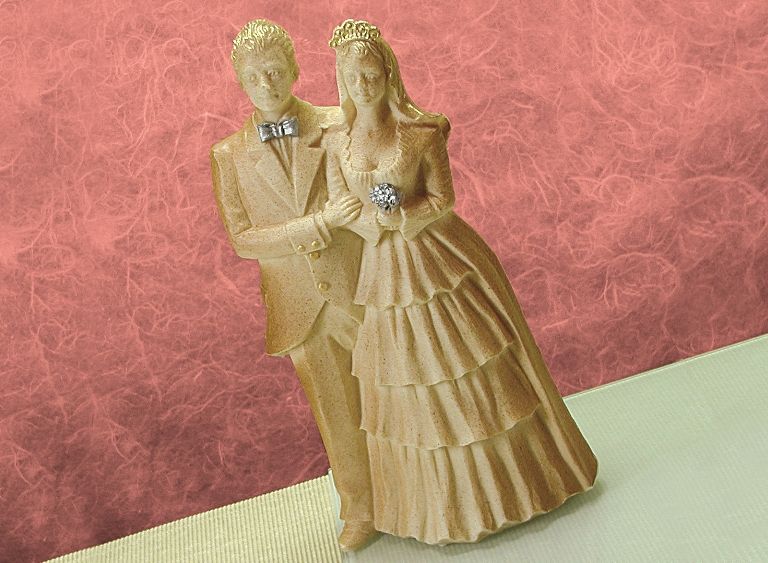 Moule Couple des Mariés Dans Les Bras - taille grande
