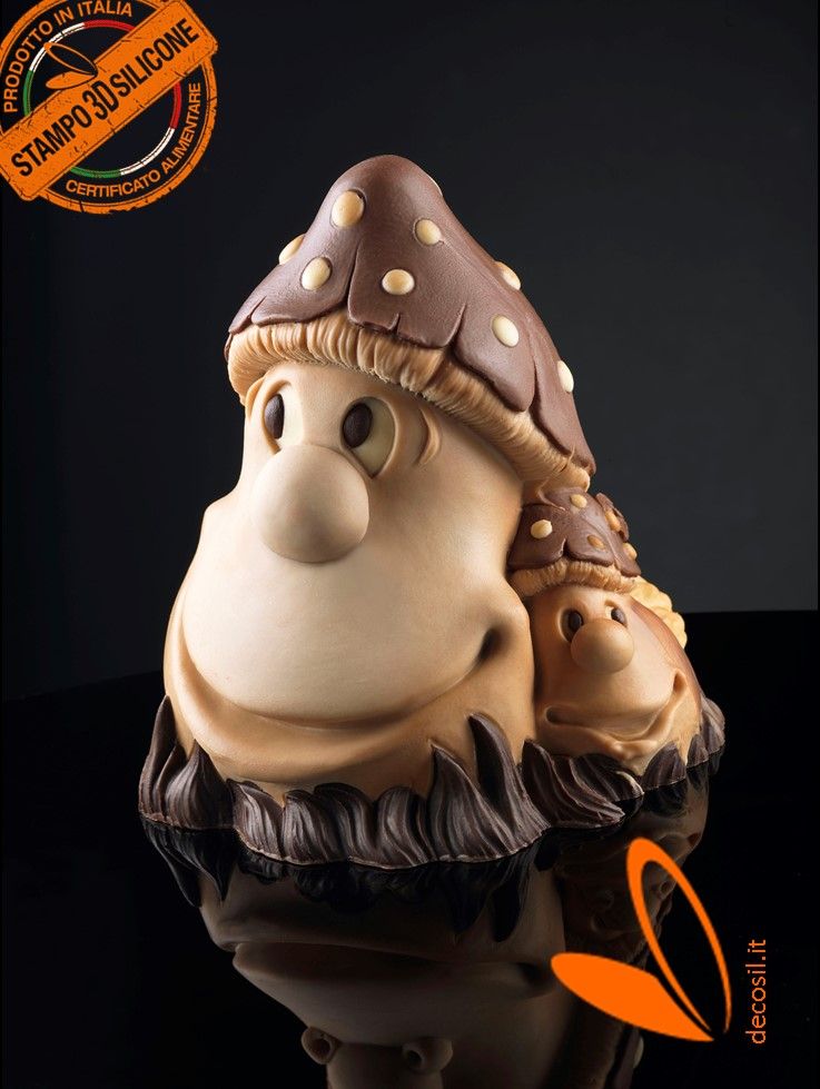 Moule en Silicone Cloche Champignons Moule en Silicone Cloche Champignons