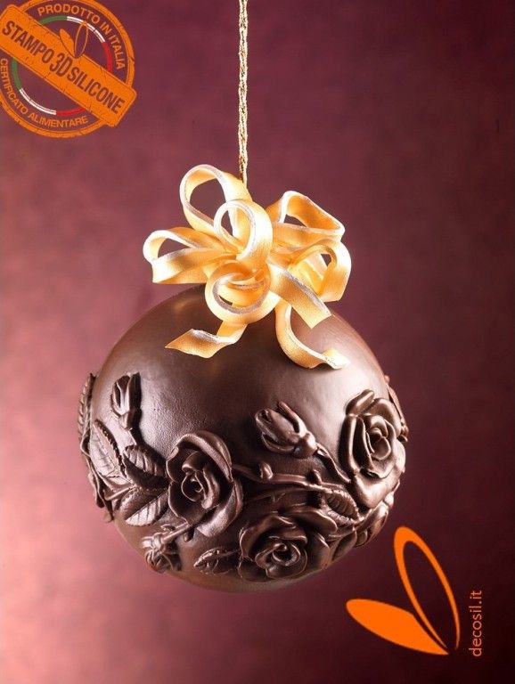 Moule Mousse Sphère Roses