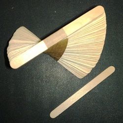 Bâtonnets de bois pour decoStick moules