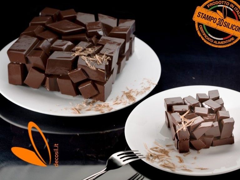 Moule Gâteau cubes portion individuelle