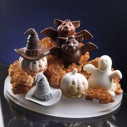 Moules silicone chocolat Halloween, Moule pour chocolat Halloween
