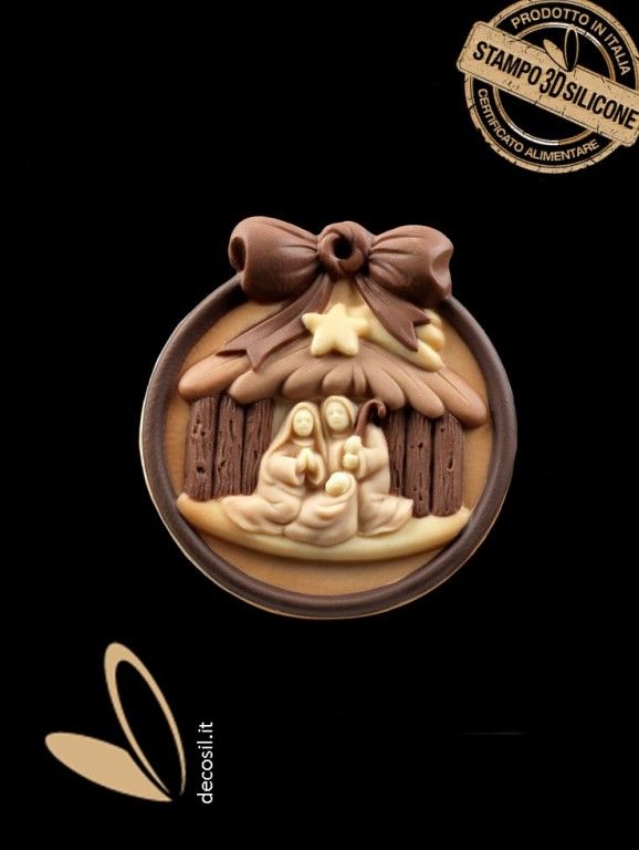 Pendentif Crèche de Noël moule