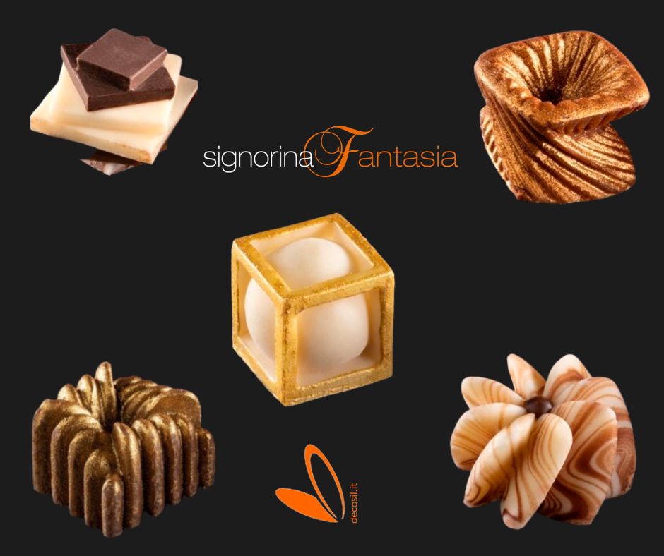 stampi per cioccolatini 3D