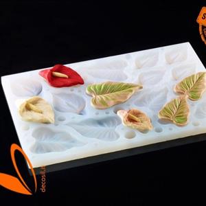 Moule Calle et Feuilles grandes et petites