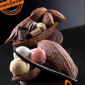 Moule Fruit de cacao taille moyenne