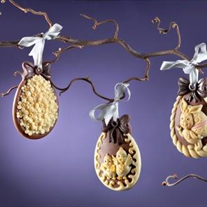 Moule Ornement de Pâques Fleurettes