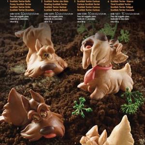 Scottish Terrier Chiene Curieux moule