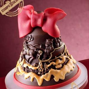 Moule en Silicone Cloche Père Noël et rennes
