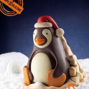 Moule en Silicone Cloche Pingouin