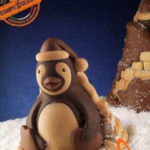 Moule en Silicone Cloche Pingouin
