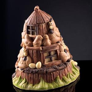 Moule Cloche Chocolat Poulailler