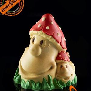 Moule en Silicone Cloche Champignons