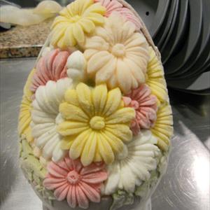 Moule oeuf de Pâques Marguerites LINEAGUSCIO