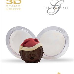 Chat Grand Chapeau Sphère LINEAGUSCIO Moule