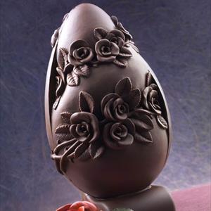 Moule Œuf Roses taille grande