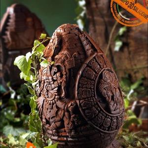 Moule Œuf en chocolat Œuf Maya taille grande LINEAGUSCIO