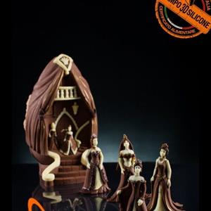 Danse des Princesses Moule Oeuf de taille grande