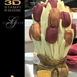 Œuf Tulipes Moule LINEAGUSCIO de taille Grande