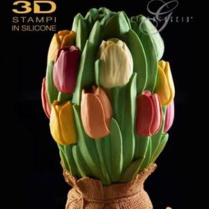 Œuf Tulipes Moule LINEAGUSCIO de taille Grande