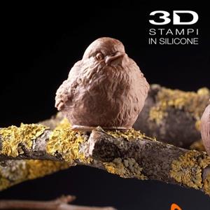 Moule Grand oiseau d'hiver