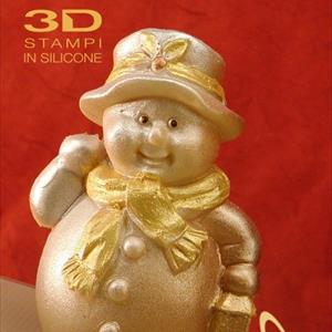 Moule silicone Bonhomme de neige
