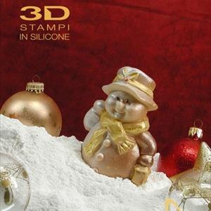 Moule silicone Bonhomme de neige