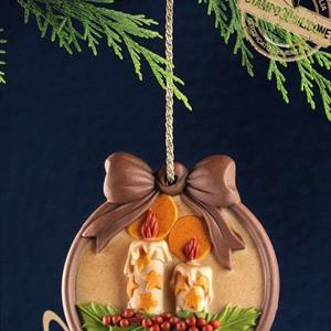 Moule Pendentif Bougies de Noël