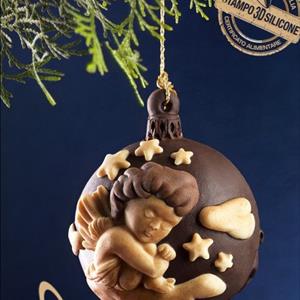 Moule Boule de Noël - Petit Ange