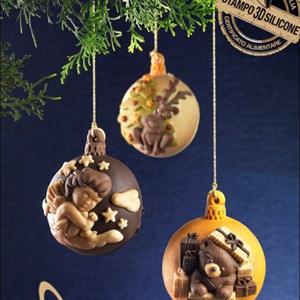Moule Boule de Noël - Petit Ange