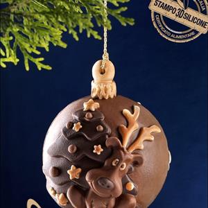 Moule Boule de Noël - Renne