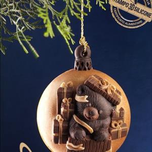 Moule Boule de Noël - Ourson