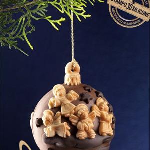 Moule Boule de Noël - Anges