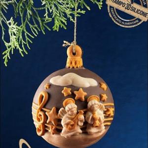 Moule Demie Boule de Noël - Treble Clef