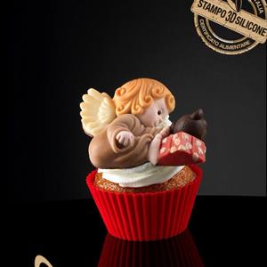 Moule Angel avec un cadeau