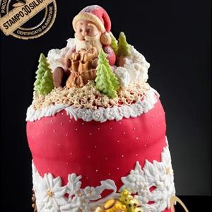 Moule Père Noël assis