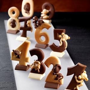Moule Numéro 6 Écureuil