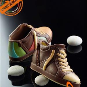 Chaussure Basket Montante avec Zip moule