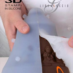 Moule en Silicone Cloche Pingouin