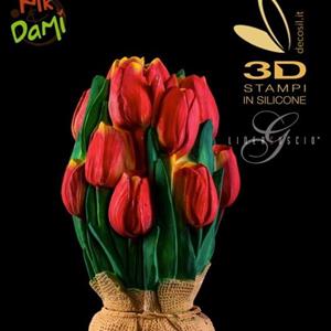 Œuf Tulipes Moule LINEAGUSCIO de taille Grande